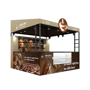 10x10, модульный Алюминиевый Стенд для выставок с подсветкой - Product Image 4