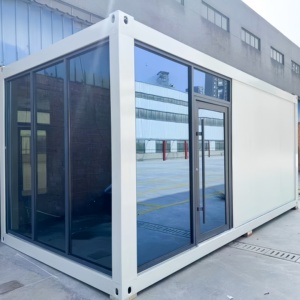 Maison Modulaire de Luxe Préfabriquée, Maison Modulaire Préfabriquée à Prix Raisonnable, Maison Conteneur en Verre - Product Image 3