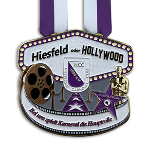 Personalizado 3D Hiesfeld brillo oro Metal medalla carnaval desafío medalla medallón hecho a mano Metal artesanía - Product Image 3