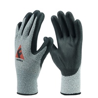 Gants en nitrile noir NBR avec écran tactile en tricot nylon-spandex