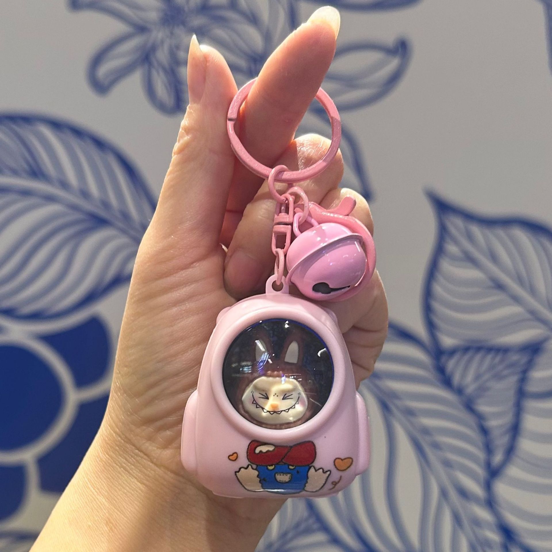 Labubu Backpack Night Light [Pink]