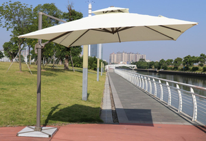 Nhà Máy Tùy Chỉnh 68-Inch Ngoài Trời Parasols Mạnh Mẽ UV Mưa Mbrellas Vuông Bãi Biển Vườn Lều Vuông Câu Cá Patio Căn cứ Polyester - Product Image 5