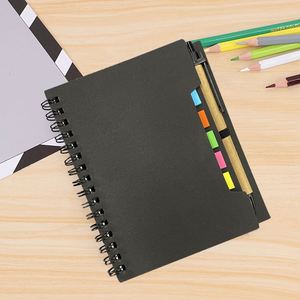 Wholesale Customizable Spiral Notebooks Portable Small Compact Leather Hardcover 100 Sheets A5 Size 80-150 GSM for Bulk Orders - Product Image 4