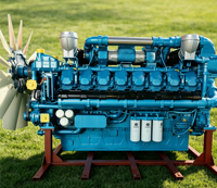 Groupe électrogène diesel Baudouin 1500 kW, robuste, faible entretien, longue durée de vie, alimentation de secours industrielle