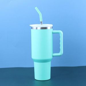 40oz Travel H3.0 Handle <b>Car</b> <b>Mug</b> Vacuum Stainless Tumbler Lid Straw Non-Slip ODM OEM Custom - Product Image 6