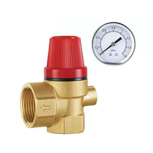 Soupape de sécurité manuelle équilibrée en laiton pour les fluides aqueux, la pression hydraulique, le gaz, la pompe à air solaire, les systèmes de chauffage de l'<span class=keywords><strong>eau</strong></span> du <span class=keywords><strong>robinet</strong></span> - Product Image 3