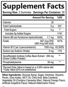 OEM não tăng Gummies nhà máy trực tiếp vitamin tăng cường sự chú ý bộ nhớ cho người lớn thanh thiếu niên Gummy kẹo liều lượng lợi ích não - Product Image 6