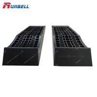 Rampa inclinable desmontable para coche, rampas de rueda de coche portátiles de alta resistencia para fácil elevación