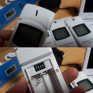 Estación Meteorológica Inalámbrica HP3001, <span class=keywords><strong>5</strong></span> sensores, <span class=keywords><strong>5</strong></span> CANALES, pantalla LED a color, registrador de datos, resistente al agua, OEM, hogar Industrial - Product Image 6