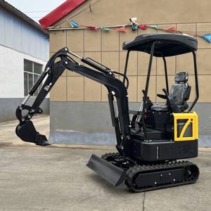 Livraison gratuite 1 tonne excavatrice de haute qualité WK15 pilote hydraulique 1.5 tonnes mini excavatrice avec moteur refroidi à l'eau - Product Image 3