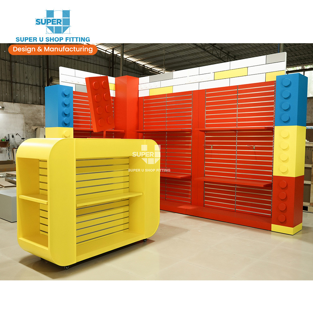 Espositore negozio di giocattoli personalizzato