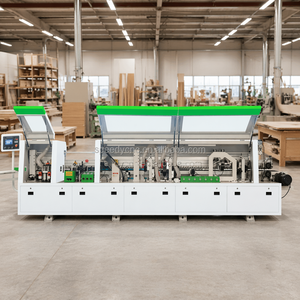 Machine de chantournage automatique pour le pré-fraisage et le arrondissement des coins des panneaux de contreplaqué mélaminé PVC, pour meubles et portes en bois - Product Image 2