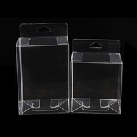 Boîtes en plastique PET/PVC transparentes pliables, impression UV de qualité supérieure, couleur, taille et forme personnalisées, OEM/ODM, logo personnalisé, gâteau, jouet, cadeau, artisanat