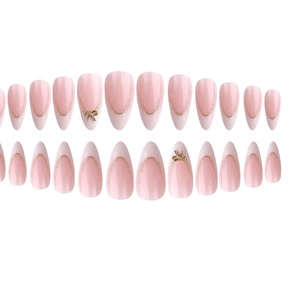 <span class=keywords><strong>Faux</strong></span> <span class=keywords><strong>ongles</strong></span> de style européen et américain, avec colle 3D stéréo, diamants français, autocollants pour <span class=keywords><strong>ongles</strong></span> - Product Image 1