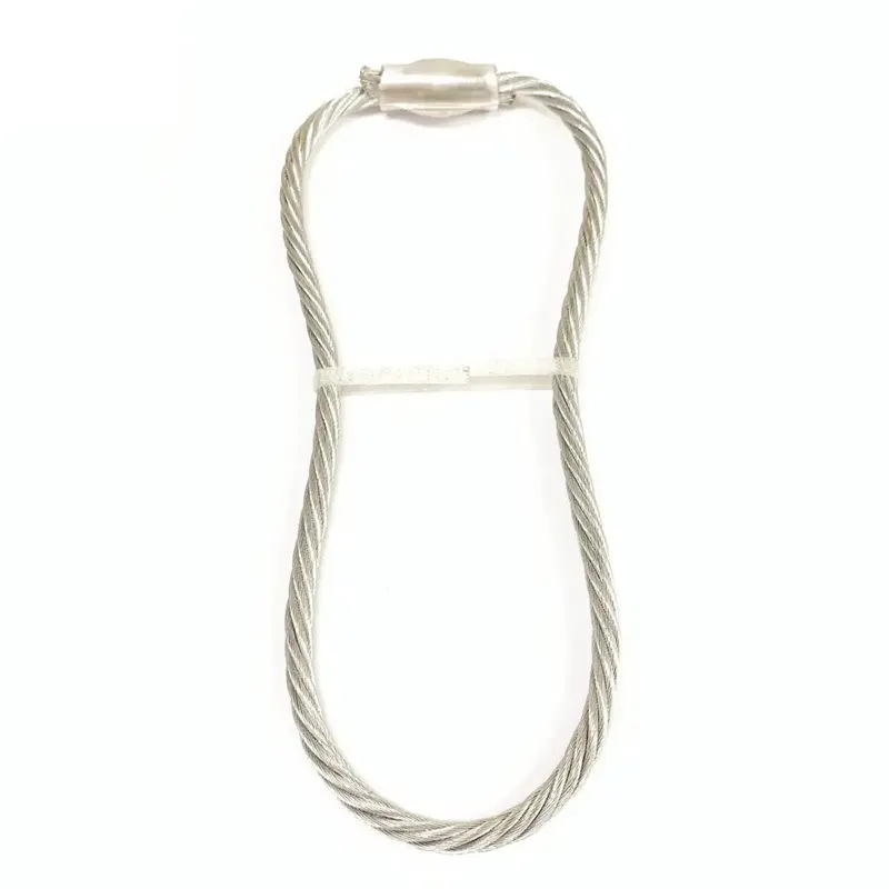 Galvanized Ungalvanized Stainless Steel Lifting Wire Rope Sling As Precast Concrete Accessories