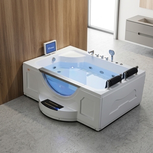 Nouvelle conception de <span class=keywords><strong>baignoire</strong></span> spa à jets d'air pour adultes, en acrylique, avec hydromassage, pour 1 personne, portable, pour extérieur - Product Image 5