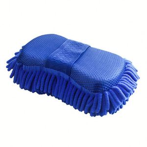 Éponge en chenille pour le lavage et le nettoyage des voitures, accessoires de nettoyage en microfibre - Product Image 4