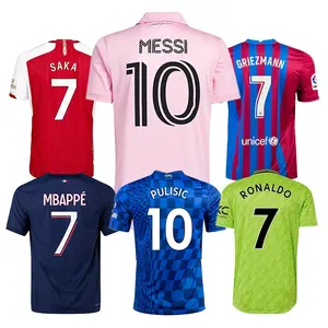 FC bóng đá Jersey bóng đá Jersey Bộ dụng cụ bóng đá mặc Messi SAKA ranaldo pulisic Sao vành đai biểu tượng tùy chỉnh số bóng đá Áo sơ mi