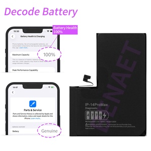 แบตเตอรี่ <span class=keywords><strong>I14</strong></span> <span class=keywords><strong>Promax</strong></span> สำหรับ iPhone 14Promax 3.86v 4323mAh แบตเตอรี่โทรศัพท์มือถือสำรอง - Product Image 3
