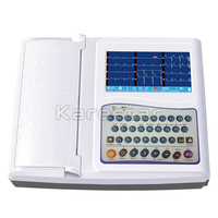 Portable 12 canaux ECG Machine Interprétation de diagnostic automatique 12 conduit Ecg vétérinaire