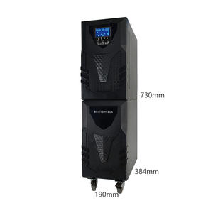 고주파 온라인 <span class=keywords><strong>UPS</strong></span> 6kVA 무정전 전원 공급 장치, 6kW 초강력 부하 용량 에너지 절약 및 절전 <span class=keywords><strong>UPS</strong></span> - Product Image 2