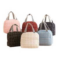 Sacs isothermes de luxe isolés par sac thermique de boîte à lunch portative pour des femmes