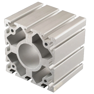 Profil en aluminium industriel de l'extrusion T5 de la fente 10 <span class=keywords><strong>Alu</strong></span> 100100 résistante de la norme européenne 6063 T - Product Image 1