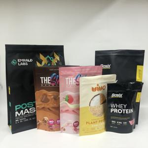 Bolsa Ecológica Mate Laminada con Cierre Zip Personalizada para Empaque de Alimentos: Té Matcha, Café, Snacks, Proteína en Polvo, Golosinas para Mascotas - Product Image 1