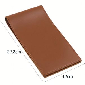 Porta Tarjetas de Puntuación Portátil, Reutilizable, Funda de Cuero PU para Libreta de Yardas, Accesorios de Golf, Regalos - Product Image 3