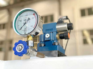Sanxin nóng Bán máy cắt tấm kim loại 6x3200 NC điều khiển thủy lực cắt cho cắt tấm thép không gỉ - Product Image 4
