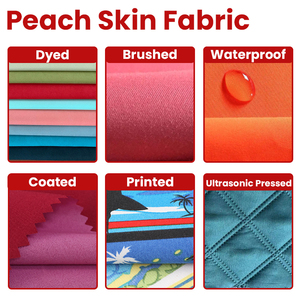 Bền Đánh Răng Đào Da Vải 100% Polyester Dệt Vải Sợi Nhuộm Với Kết Cấu Mềm Mại Cho Rèm Cửa Sofa Nhà Dệt May Sử Dụng - Product Image 4