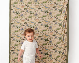 Énorme <span class=keywords><strong>bambou</strong></span> enfant couette fantaisie enfant couverture Super doux grande couverture en <span class=keywords><strong>bambou</strong></span> conte de fées pépinière personnalisé enfants couverture matelassée - Product Image 2