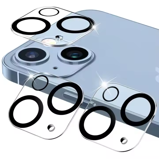 9H New Trending Silk Print Camera Lens for iPhone 17 17pro 16 16pro Max Anti-Scratch Lens Screen Protector Film for 15 15pro 14