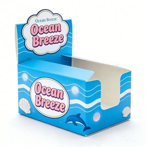 Custom Eco-Friendly Recyclable <b>Art</b> Paper Retail Counter Display Box with Matte Finish Embossing & UV Coating - Product Image 6