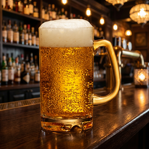 Jarra de Cerveza de Policarbonato Irrompible y Reutilizable de 18 oz con Diseño Clásico, Apta para Lavavajillas, Ideal para Camping - Product Image 2