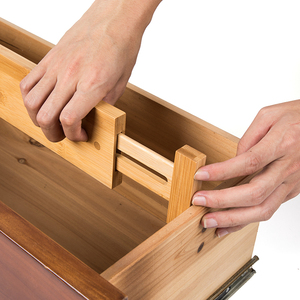 4 Gói Tre Bằng Gỗ Mở Rộng Có Thể Điều Chỉnh Organizer Bếp Sâu Ngăn Kéo Divider Và Hộ Gia Đình Lưu Trữ Ngăn Kéo Divider Tùy Chỉnh - Product Image 5
