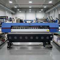 Printer Sublimasi Dye Yinstar High Speed 2-Head untuk I3200-A1 untuk Pencetakan Digital Tekstil CMYK 1.8m 95/h Garansi 1 Tahun