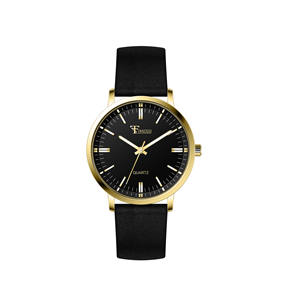 Montre pour homme Sovereign Minimal, Seiko Quartz Analogique, bracelet en cuir, style élégant, résistante à l'eau, pour les affaires, les fêtes, au quotidien - Product Image 2