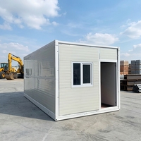 Maisons préfabriquées pliables en conteneurs, maisons en conteneurs pliables personnalisables, maisons en conteneurs pliables pour l'hébergement des travailleurs