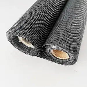 Fabricante resistente ao fogo durável poliéster material gato rede de segurança para janela e porta sineklik fly pet tela malha porta para