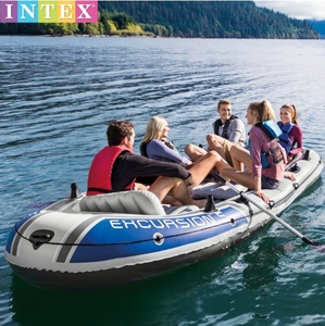 <span class=keywords><strong>Bateau</strong></span> gonflable <span class=keywords><strong>INTEX</strong></span> authentique pour cinq personnes, <span class=keywords><strong>bateau</strong></span> à rames pour cinq personnes, <span class=keywords><strong>bateau</strong></span> de pêche, épaissi et agrandi 68325 - Product Image 2