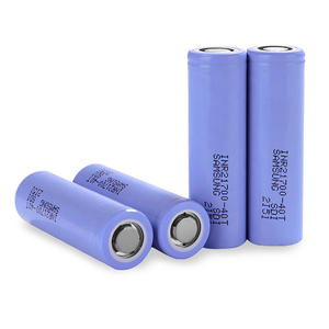 เซลล์แบตเตอรี่ลิเธียมไลออนลิเธียมทรงกระบอก21700 4000มิลลิแอมป์40ตัน INR 3.7โวลต์10C อัตราการคายประจุสูง - Product Image 1