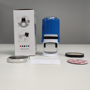 Marca al por mayor logotipo personalizado sello de goma profesor Oficina sello nombre sello de goma autoentintable - Product Image 4