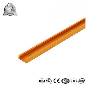 Rail de guidage en aluminium extrudé pour scie à table et défonceuse, profil en T <span class=keywords><strong>orange</strong></span> - Product Image 3