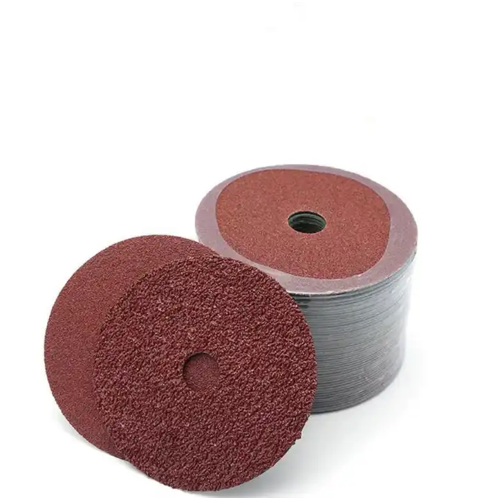 Disque de fibre de résine abrasive en céramique de haute qualité pour le meulage