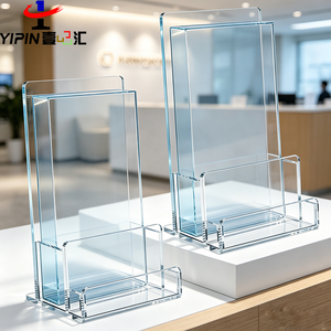 Suporte de Brochura Moderno em Acrílico Personalizado, Expositor de Cartões de Visita, Leve e de Fácil Montagem - Product Image 6