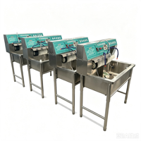 Machine commerciale tout-en-un semi-automatique pour le lavage, le nettoyage, le séchage, la désinfection et la stérilisation des chaussures et des baskets