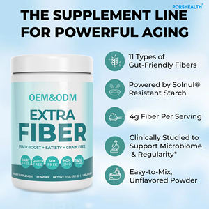Serbuk & Tablet Serat Diet Premium Langsung dari Pabrik dengan Prebiotik untuk Kesehatan Pencernaan & Pengelolaan Berat Badan Dewasa - Product Image 2