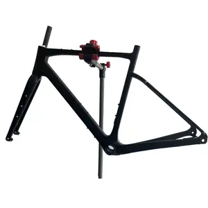 Super Light Carbon Gravel Frame Max Tires 700C *50C Gravel Bike Carbon Frame XXS/XS/S/M/L/XL Size BB86 Gravel Bicycle Frameset