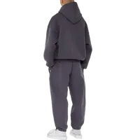 Ensemble survêtement pour homme en molleton de coton lourd, à épaules tombantes, ample et baggy, avec sweat-shirt et pantalon de survêtement